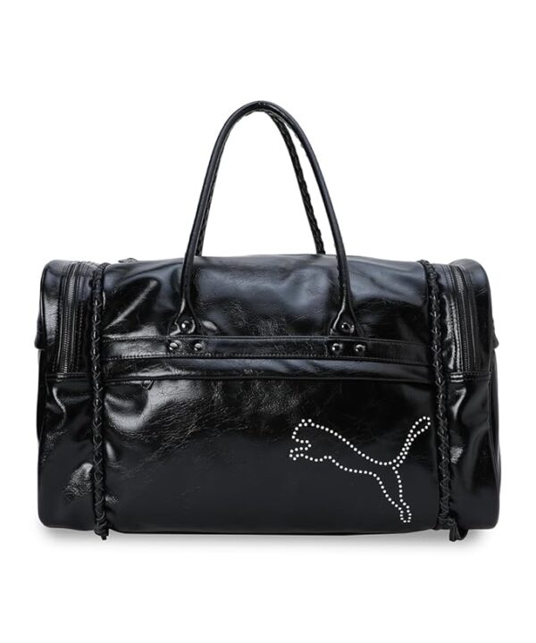 Puma, Unisex-Adult, x Aries Duffle Bag, Black, (9121101)